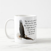 Mug Ailes comme Eagles Isaïe 4o : 31 (Gauche)