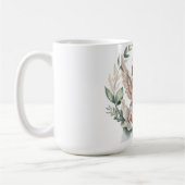 Mug Ailes d'ange à l'aquarelle Baptême Vert (Gauche)