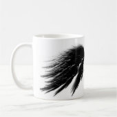 Mug AILES D'ANGE Noir + Monogramme Blanc (Gauche)