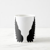 Mug ailes d'anges noirs (Centre)