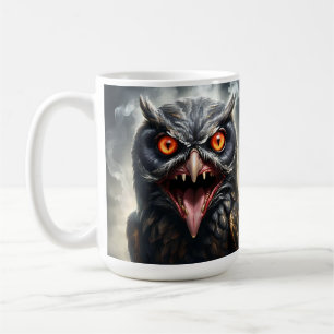 Mug "Ailes de cauchemar : le hibou vampire aux crocs"