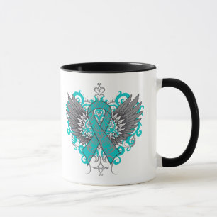 Mug Ailes de cool de Cancer ovarien