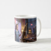 Mug Ailes de Guérison dans un Studio de Rêve Urbai (Devant droit)