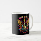 Mug Ailes de guitare Rock n Roll (Devant droit)