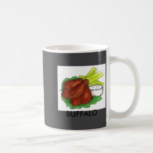 Mug Ailes de poulet BBQ chaud Buffalo Ny New York Céle