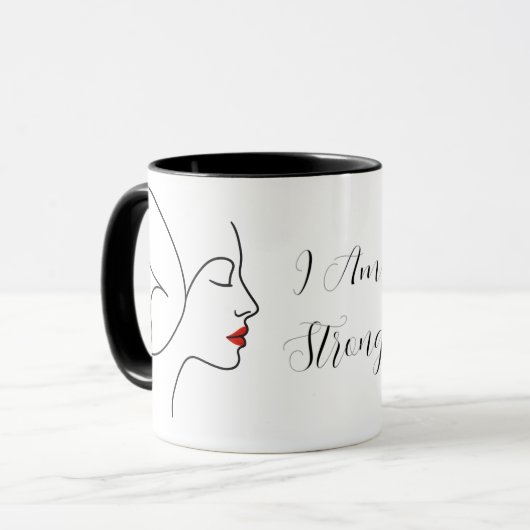 Mug Ailes émergentes - Papillon caché (Devant gauche)