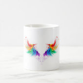 Mug Ailes fluffy arc-en-ciel (Centre)