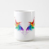 Mug Ailes fluffy arc-en-ciel (Centre)