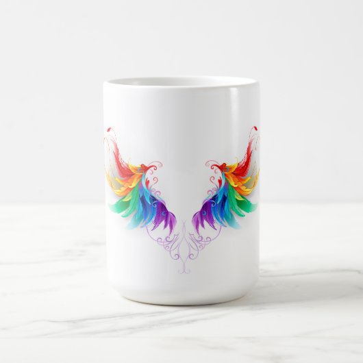 Mug Ailes fluffy arc-en-ciel (Centre)