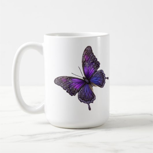 Mug Ailes rides : Papillon pourpre (Gauche)