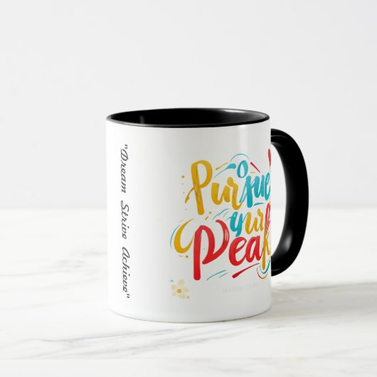 Mug "Aim for Peaks" (Devant droit)