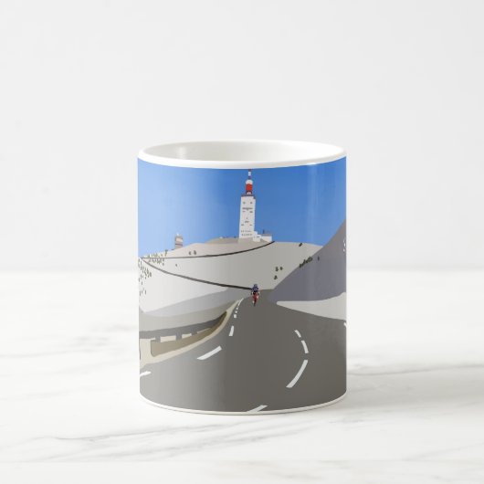 Mug Aimant cyclable Mont Ventoux (Centre)