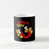 Mug Aimant Poussin de Pâques Blague de Poulet Drôle Gr (Centre)
