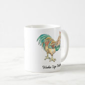 Mug Aimant Réveillez-Vous Avec du Thé (Devant droit)