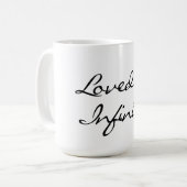 Mug Aimé à l'infini (Devant gauche)