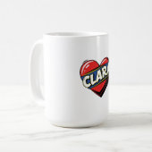 Mug Aime Clara (Devant gauche)