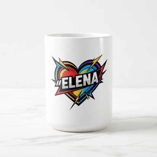 Mug Aime Elena (Centre)
