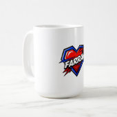 Mug Aime Farrah (Devant gauche)