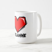 Mug Aime Julianne (Devant droit)