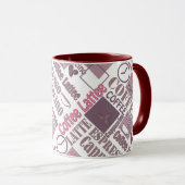 Mug Aime le café (Devant droit)