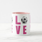 Mug Aime le football (Centre)