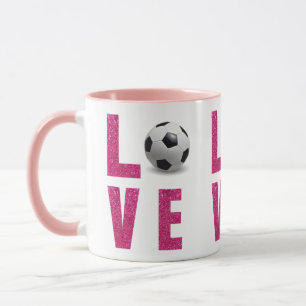 Mug Aime le football