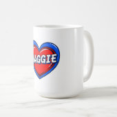 Mug Aime Maggie (Devant droit)