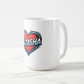 Mug Aime Natasha (Devant droit)