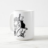 Mug Aimé par mon chat (Devant gauche)