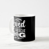 Mug Aimé Par Un Chien Secourt Animaux Animaux Animaux  (Devant gauche)