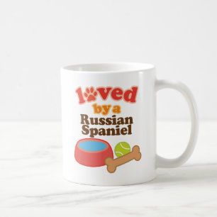 Mug Aimé par un épagneul russe (race de chien)