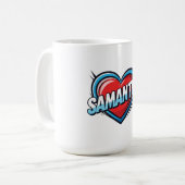 Mug Aime Samantha (Devant gauche)