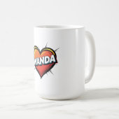 Mug Aime Wanda (Devant droit)