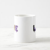 Mug Aimer avec un chat mignon pour Halloween (Centre)