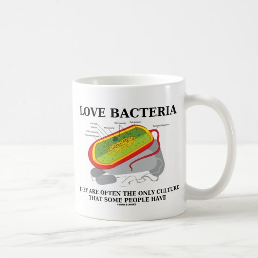 Mug Aimer Bactéries Souvent Seule La Culture Certaines (Droite)