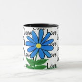 Mug Aimer Bleu Jaune (Centre)