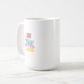 Mug Aimer Ce que vous faites (Devant gauche)