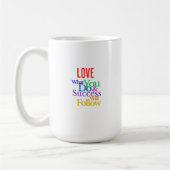 Mug Aimer Ce que vous faites (Gauche)