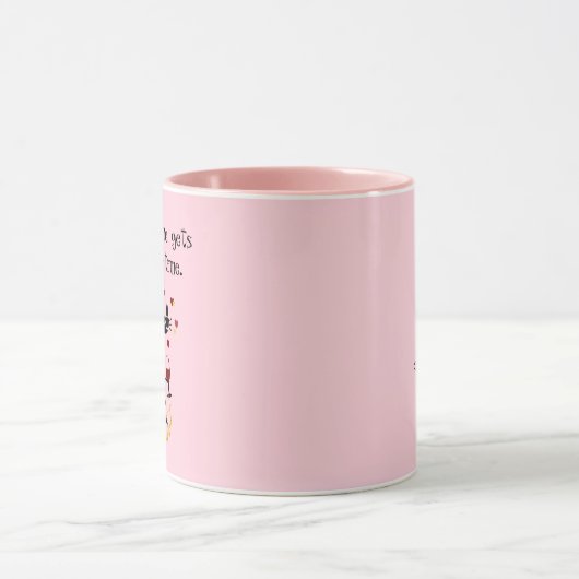 Mug Aimer comme vin Valentine (Centre)