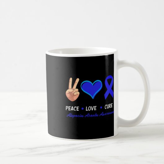 Mug Aimer Cure Alopecia Areata Sensibilisation (Droite)
