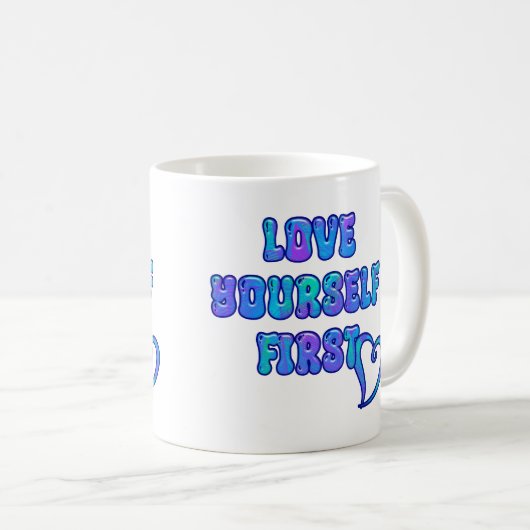 Mug aimer d'abord (Devant droit)