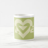 Mug Aimer Deux Tons Sage Vert (Centre)