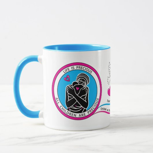 Mug Aimer et protéger 3_Rose (Gauche)