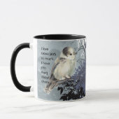 Mug Aimer GRAY JAYS OISEAUX tellement je me moque Cite (Gauche)