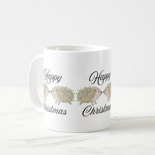 Mug Aimer Hedghogs Noël (Devant gauche)
