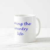 Mug Aimer la vie à la campagne (Devant droit)