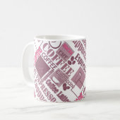 Mug Aimer le café (Devant gauche)