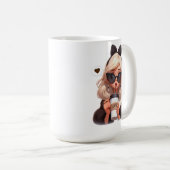 Mug Aimer le café (Devant droit)
