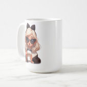 Mug Aimer le café (Devant gauche)