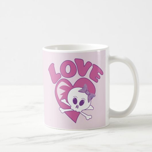 Mug Aimer le crâne (Droite)